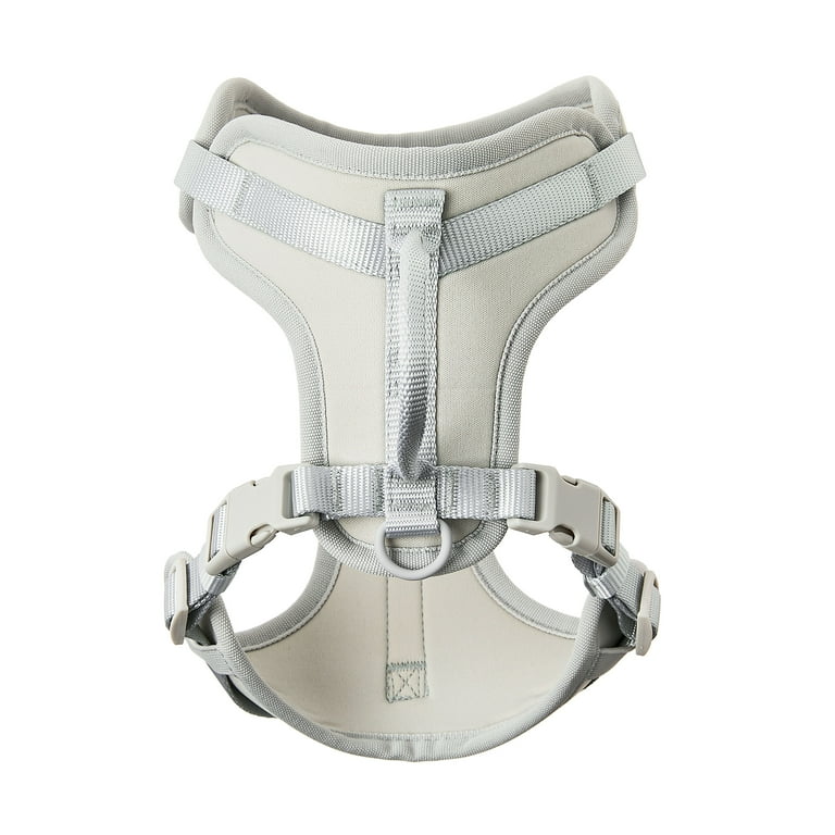 Vibrant Life Neoprene Comfort Control Monochrome Harness, Gray