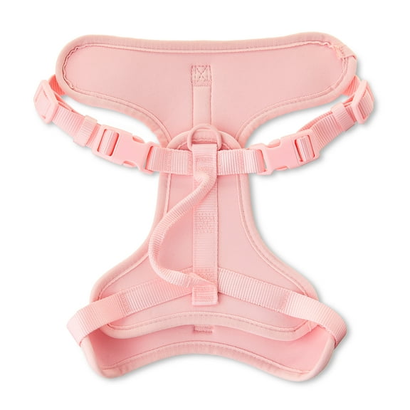 Vibrant Life Neoprene Comfort Control Monochrome Dog Harness, Pink, M