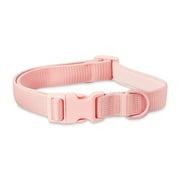 Vibrant Life Neoprene Cushioned Adjustable Dog Collar, Soft PInk, Large