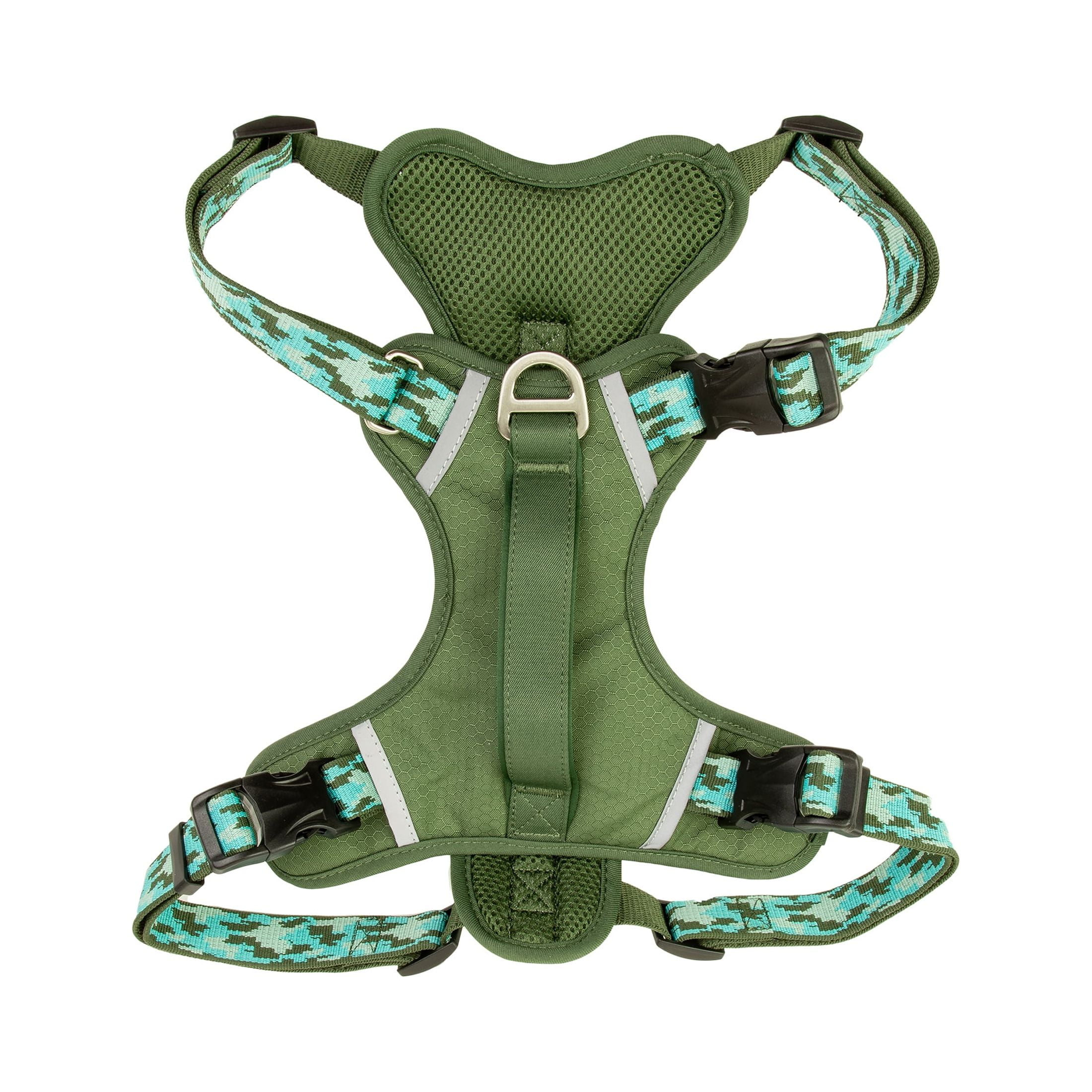 Dogline N0499-52 Quest Multipurpose Dog Harness, Green Camo Xxs 15-18