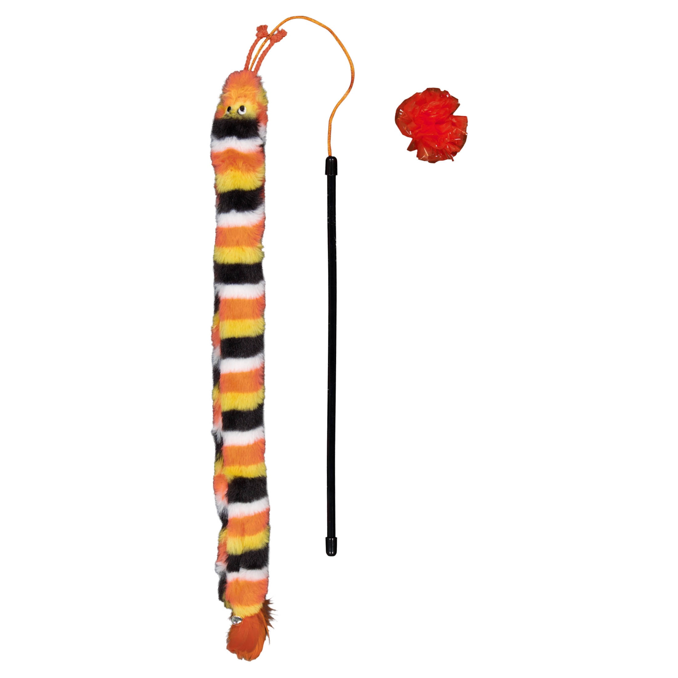 Vibrant Life Halloween Teaser Wand and Crinkle Ball Cat Toy Set