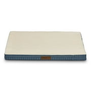 Vibrant Life Large Orthopedic Foam Dog Bed for Large Breeds, Large, 35" x 25", Blue