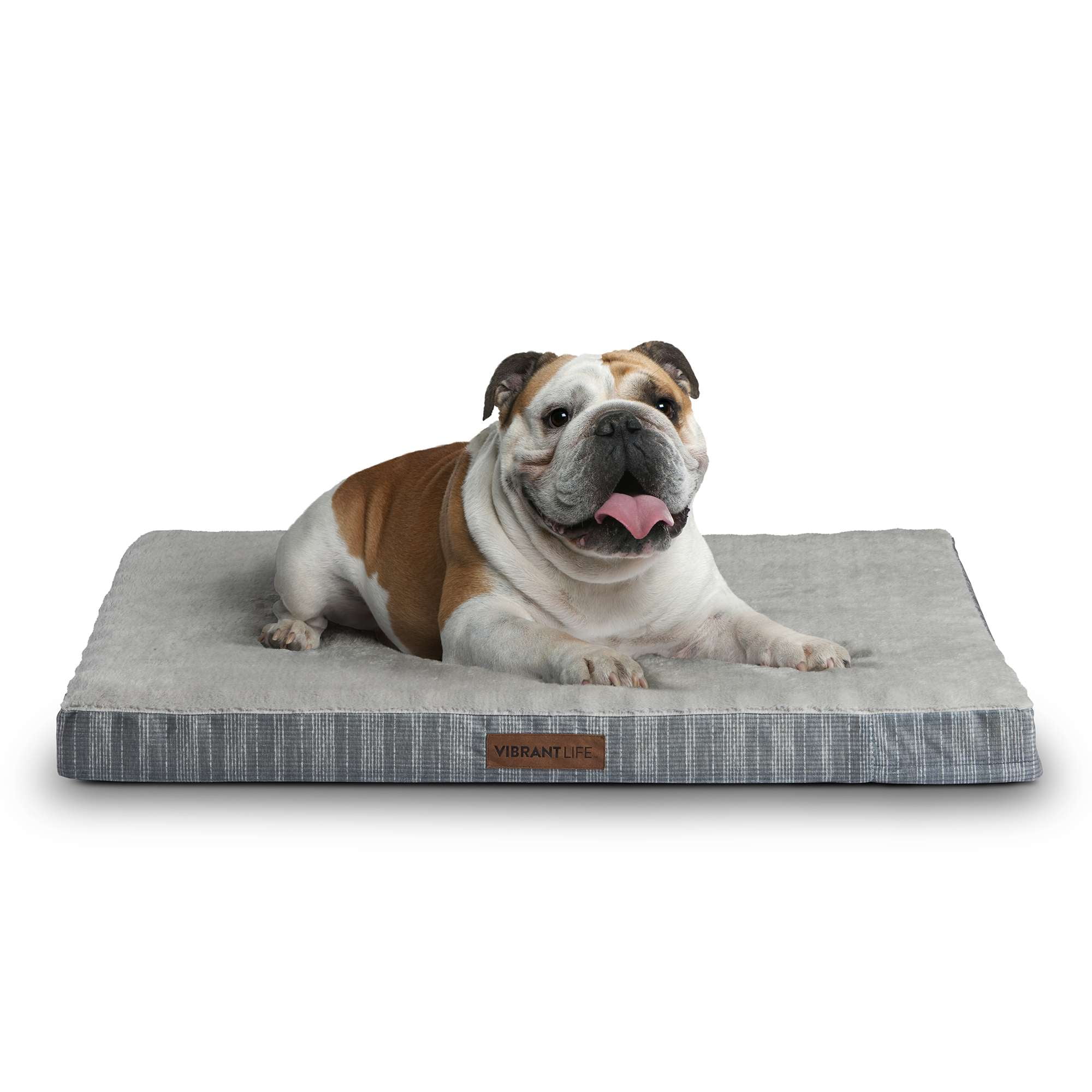 Vibrant Life Orthopedic Dog Bed Large Grey – 35×25 – Budget-Friendly