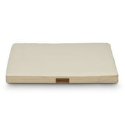 Vibrant Life Orthopedic Foam Mat Dog Bed, Tan, Large 35" x 25"