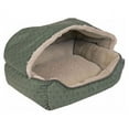 thumbnail image 1 of Vibrant Life Oval Cuddler Pet Bed, Covered, Small, Green 18" x 14" x 12", 1 of 6