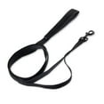 Vibrant Life Padded AntiShock Dog Leash, Black, Large, 6'