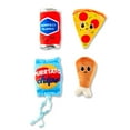 thumbnail image 1 of Vibrant Life Pizza Purrty Plush Catnip Filled Cat Toys, 4 Pack, 1 of 12
