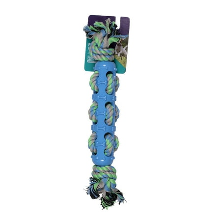 Vibrant Life Playful Buddy TPR Stick Rope Interactive Dog Chew Toy
