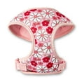 thumbnail image 1 of Vibrant Life Polyester & Spandex Floral Adjustable Dog Harness, Pink, XS, 1 of 13