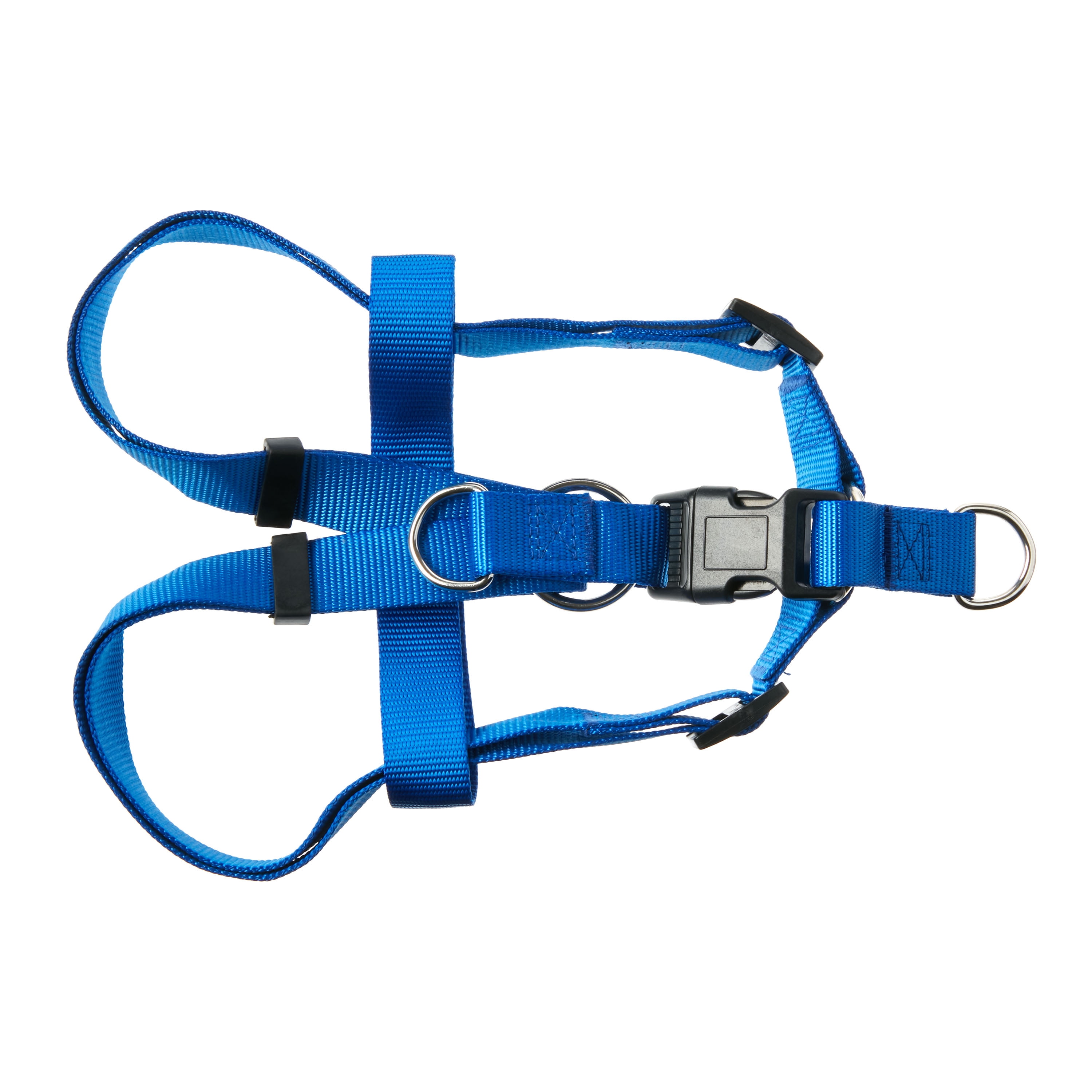 Vibrant Life Polyester Step-in Dog Harnesses, Blue, M