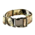 thumbnail image 1 of Vibrant Life Polyester Strategy Graph x Camo Fashion Dog Collar, Metal Buckle, Brown, Large, 1 of 5