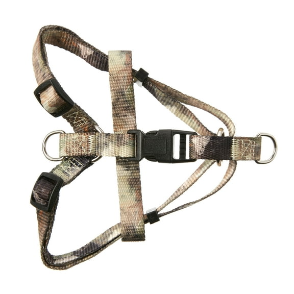 Vibrant Life Polyester Strategy Graph X Camo Step-in Dog Harness, Strategy Green Camo, M