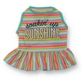 thumbnail image 1 of Vibrant Life Polyester Striped Dog Dress, Multi-Color, XS, 1 of 3