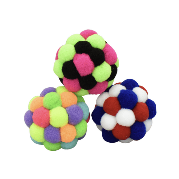 Vibrant Life Pom Pom Cat Toy, Assorted Colors