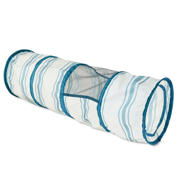 Vibrant Life, Pop Open Pet Tunnel, Cat and Kitten Toy, Gray, One Size
