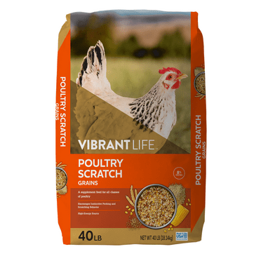 Vibrant Life Poultry Scratch 40 lb Bag