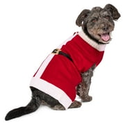 Vibrant Life Holiday Pet Sweater for Cats & Dogs, Santa, Red, Small