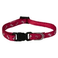 thumbnail image 1 of Vibrant Life Reflective Polyester Adjustable Dog Collar, Red, Extra Small XS, 1 of 5