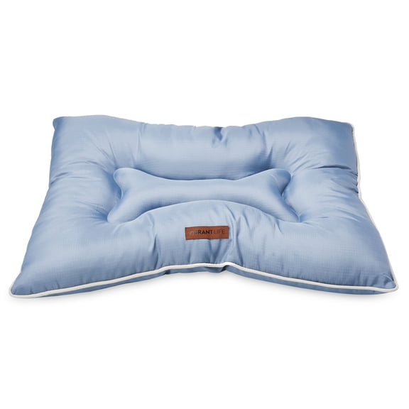 Vibrant Life Ruff & Tuff Pet Bed, Medium, Light Blue