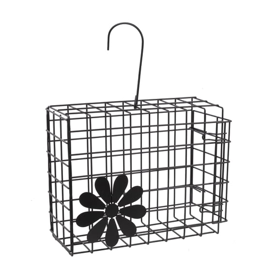 Vibrant Life Seed Cake Bird Feeder, Black