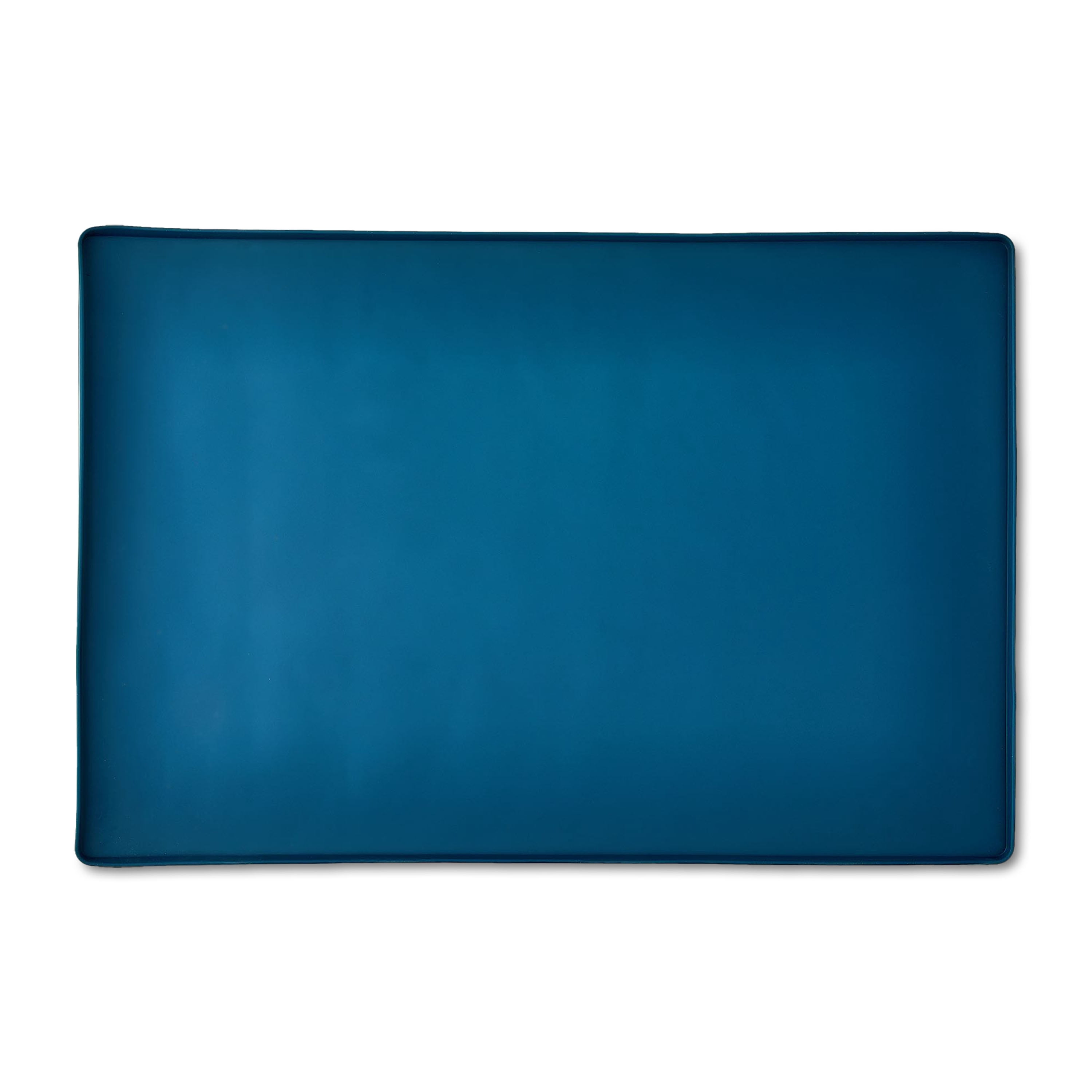 Vibrant Life Silicone Feeding Mat for Pets, Blue, 23.4 in x 15.75 in