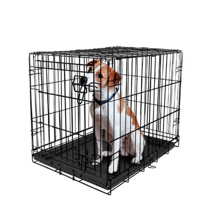 Vibrant Life, Single-Door Folding Dog Crate with Divider, Small, 22