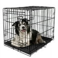 thumbnail image 1 of Vibrant Life Foldable 42" Wire Crate for Dogs with Divider and Leak-Proof Tray, 1 of 13