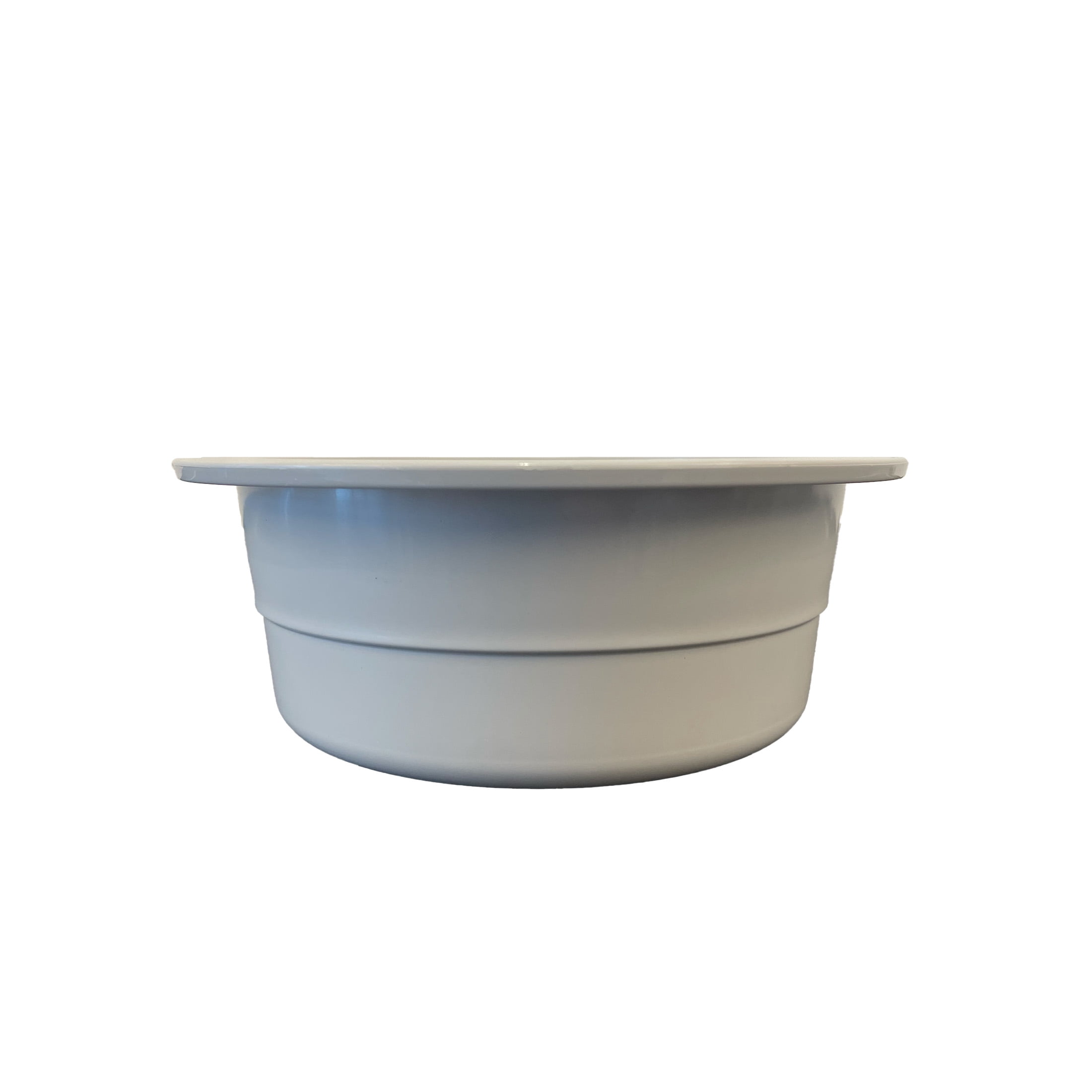 Vibrant Life Small Crock Dog Bowl Blue 2.5 Cup Capacity Dishwasher