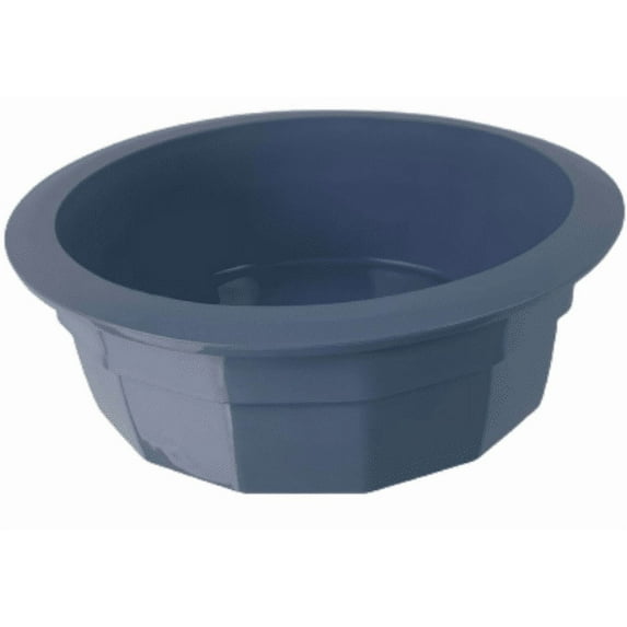 Vibrant Life Small Crock Dog Bowl, Blue