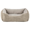 thumbnail image 1 of Vibrant Life Small Cuddler Pet Bed, Tan, 19" x 15", 1 of 11