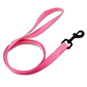 Vibrant Life 4' Solid Polyester Leash, Pink, M