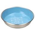 thumbnail image 1 of Vibrant Life Stainless Steel Cat Food Saucer, 1 of 9