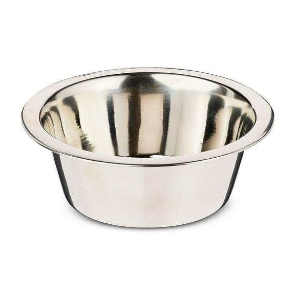 Vibrant Life Stainless Steel Paw & Beads Imprint Dog Bowl Small