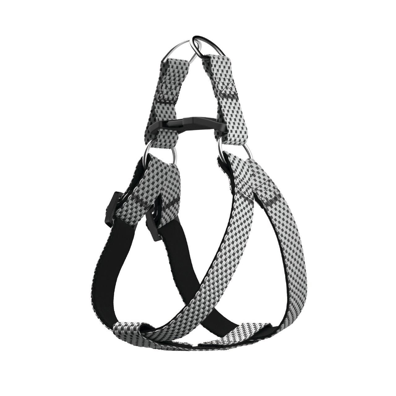 Vibrant Life Stepin Harness, No Pull Dog Harness for Small Dogs, Gray