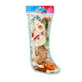 Vibrant Life Stocking with Assorted Rawhide Chews, Holiday Treats for