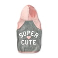 thumbnail image 1 of Vibrant Life Super Cute Dog Hoodie, Pink, Medium, 1 of 8