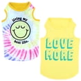 thumbnail image 1 of Vibrant Life Tanktop, 2pack, Love/Living, Yellow/Multi, XXS, 1 of 8