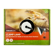 Vibrant Life Reptile Terrarium Clamp Lamp with On/Off Switch, 5.5"