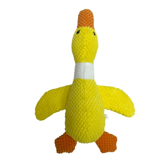 Vibrant Life Tough Buddy Duck Dog Toy, Chew Level 4