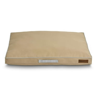Vibrant Life Travel Durable Dog Bed, Large Gusseted, Warm Sand 38" x 28"