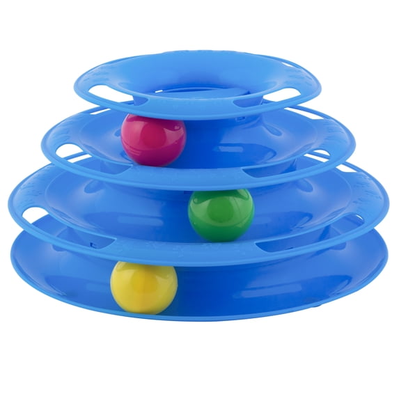 Vibrant Life Triple Chase Tower Cat Toy