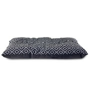 Vibrant Life Tufted Pillow Dog Pet Bed, Medium, Black, 27" x 36"