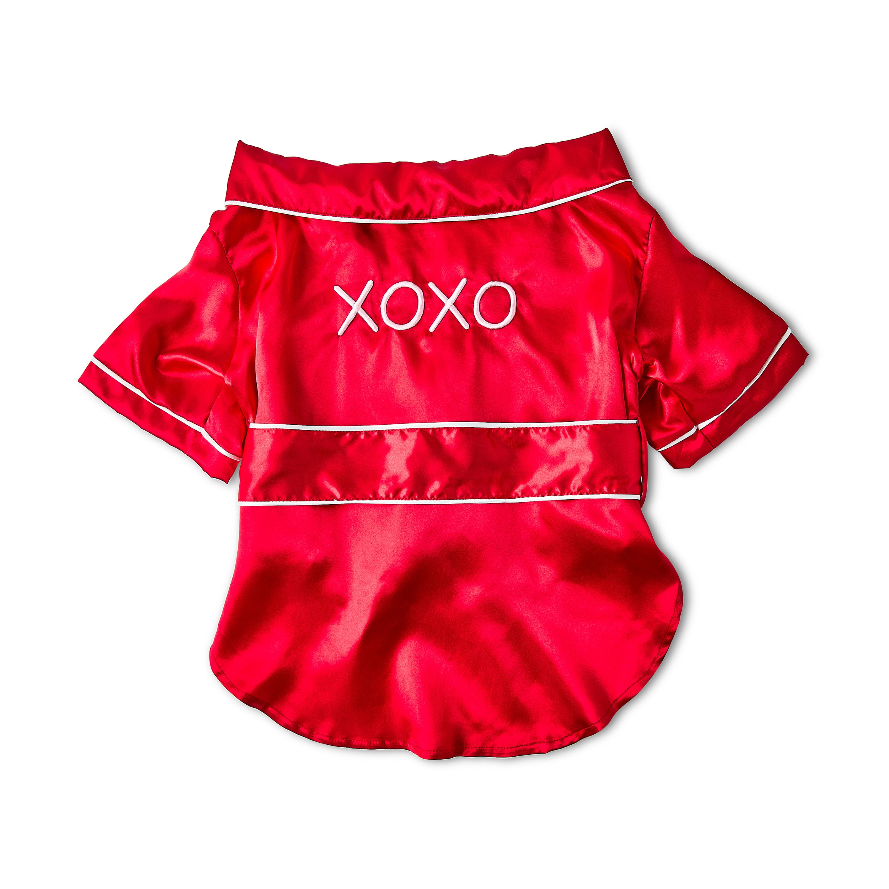 Vibrant Life Valentine's Day Pet Robe, XOXO, Red, XL