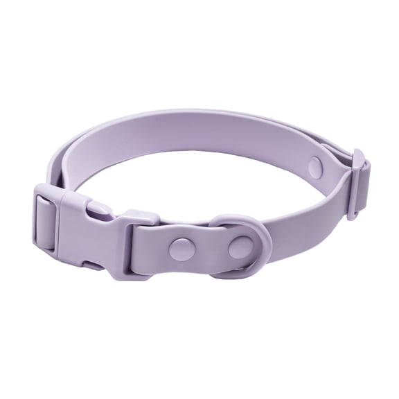 Vibrant Life Water Resistant Adjustable Dog Collar, Lavender, L