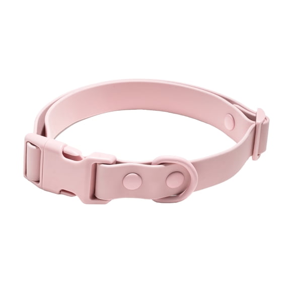 Vibrant Life Water Resistant Adjustable Dog Collar, Pink, L