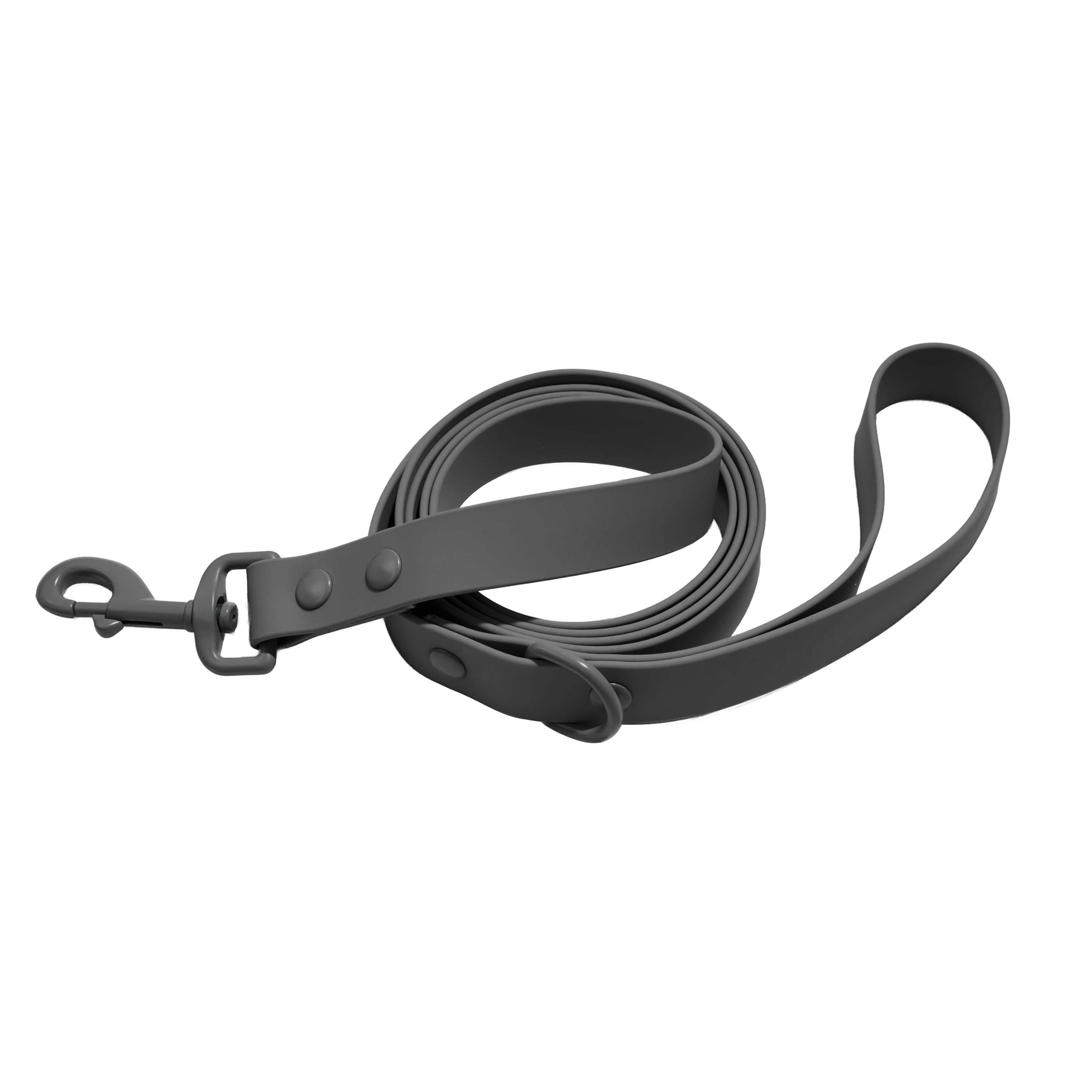 Vibrant Life 6' TPU Water Resistant Standard Dog Leash, Gray
