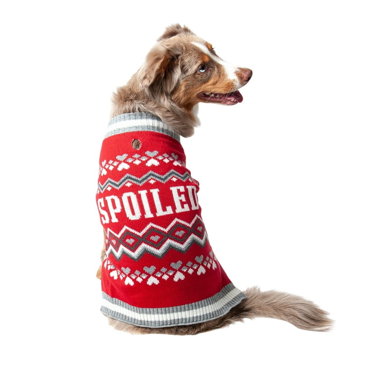 Christmas dog sweaters on sale walmart