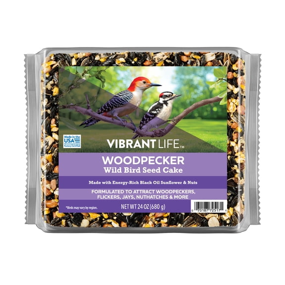 Vibrant Life Woodpecker Seed Cake 24 oz.
