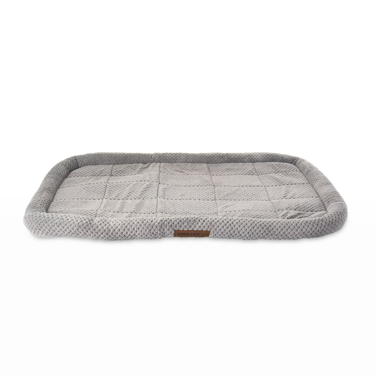 KROSER Dog Bed Crate Mat for Small, Medium, Large and Extra Large Cats,  Stylish Dog Pad Mattress (Cool & Warm) with Waterproof Linings, Pet Mat  with