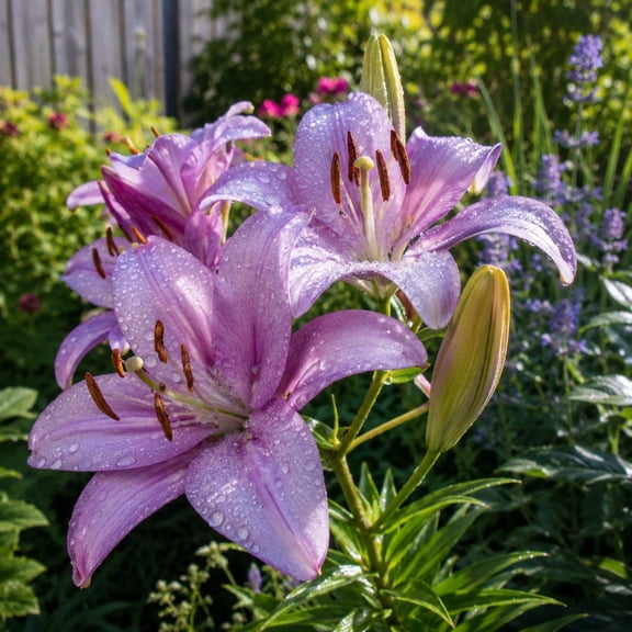 Vibrant Lily, Low Maintenance - Easy Grow - Ideal for Beds Borders, Plant Pots & Planters